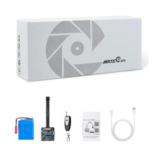 4K WiFi Mini Security Camera with 4000mAh Battery - Real-Time Home Surveillance Micro Camcorder