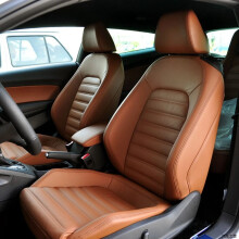 Custom Faux Leather Car Seat Covers Set for VW Volkswagen Scirocco (2010-2017) - Premium Protection & Style