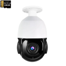 High-Performance 8MP 4K Wireless PTZ Dome Security Camera with 30x Auto Zoom, PoE, Two-Way Audio, Human Tracking, and 80m IR Night Vision
