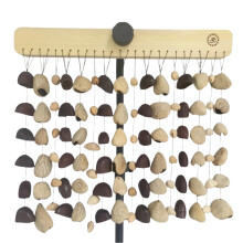Natural Plant Nut Shell Swing Chime - Creative Handcrafted Bell for Yoga, Meditation, and Healing Music
