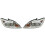 Ford Focus 2009-2012 Front Crystal Headlights Pair - 2N11 15201 AC (2 Pieces) 1