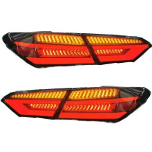 4-delige LED-achterlichten met richtingaanwijzer en remlicht voor Camry 2018-2021