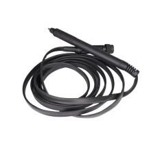 ANDeli 6m Black Straight Handle Plasma Cutting Torch - Compatible with CNC Plasma Cutters, Non-HF Contact Cutting, IPT 60