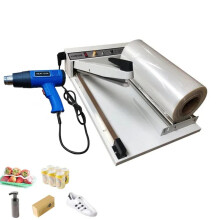 Dual Voltage Sealing & Shrinking Machine with Heat Gun and POF Film Roll for Plastic Bags