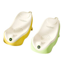 Non-Slip Baby Bathtub Support with Temperature Sensing - Versatile Baby Shower Rack for Sitting and Lying