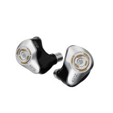 EPZ P50 HiFi IEMs with 1DD & 2BA Planar Hybrid Drivers, L-Shaped Replaceable Plug, and 6N Single Crystal Copper Silver-Plated Cable