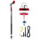 Telescopic 30 ft Water Fed Window Cleaning Pole Kit with Extendable Brush for Solar Panel Washing 1