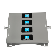 Universal Quad-Band Cellphone Signal Booster for 4G/5G Networks - Enhances 800/900/1800/2100 MHz Signals