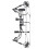 Professional Adjustable Compound Bow for Outdoor Hunting - 30-70 lbs, 80% Let-Off, Includes Accessories 1
