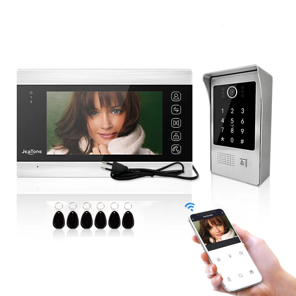 1080P Tuya Video Doorbell With Keypad, Rfid, Motion Detection & Night Vision 313045183110
