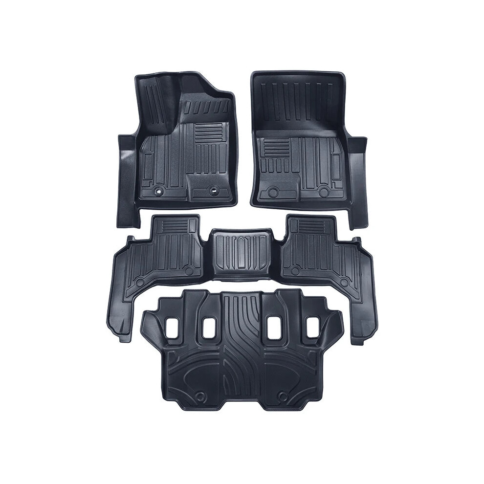 Premium Waterproof Car Mats For Toyota Land Cruiser 300 Lc300 2022 - Upgraded Interior Decoration Accessories 7445031358387