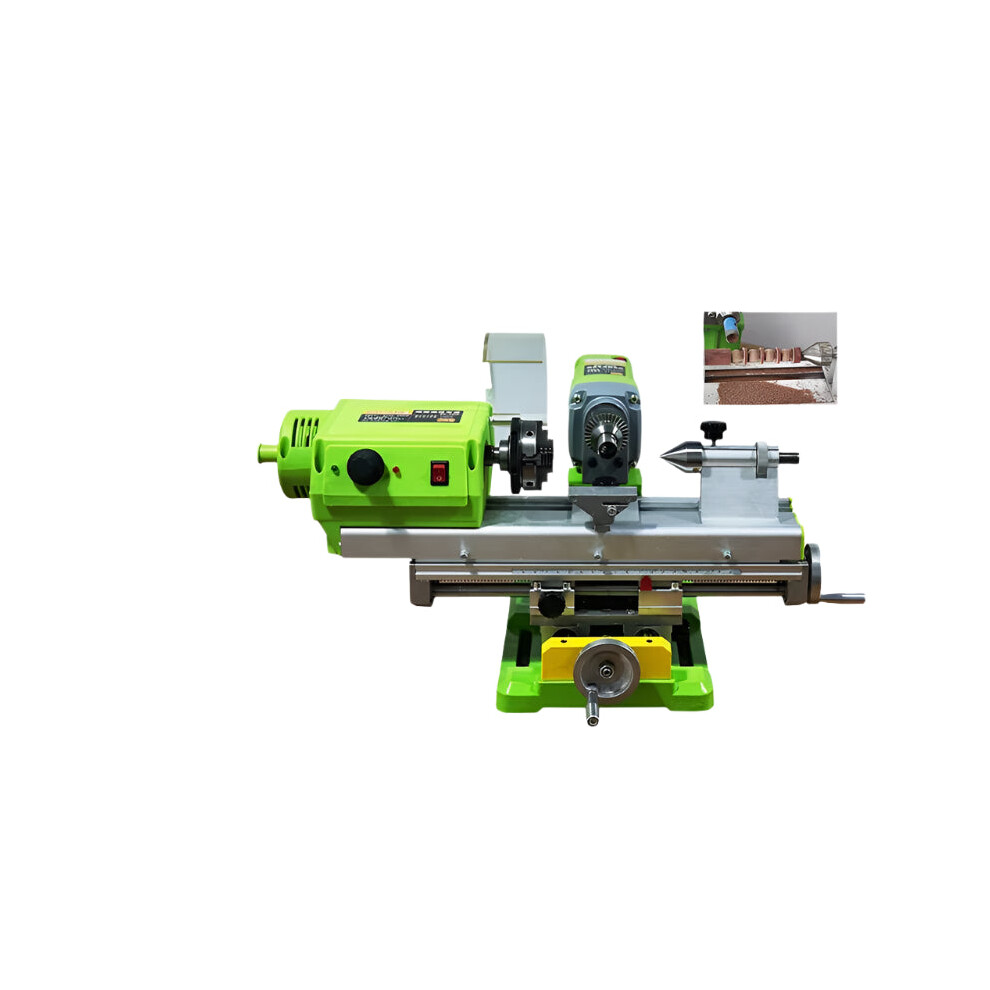 High Precision 220V Mini Lathe & Bench Drill for DIY Woodworking and Metal Processing-image-OPC-PMGJ5BZ-NEW