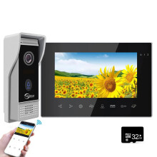 Smart WiFi Video Intercom System with 7-Inch Monitor & 1080p Camera