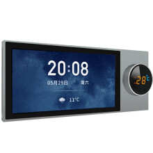 6-Inch In-Wall Zigbee Gateway: Tuya Smart Home Central Control Touch Screen Panel