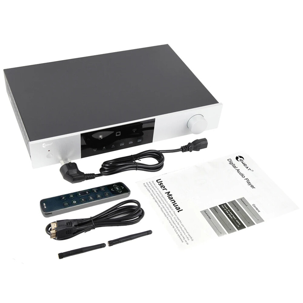 Velvet Sound Eweat Dmp20: High-Resolution Mqa Digital Audio Player With 16Tb Hdd Bay, Xlr Outputs, Dsd512 Streaming, And Hifi Dac Decoder 7445004626697