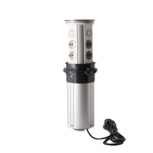 Smart Electric Lift Socket: IP65 Waterproof Wireless Desktop USB Charging for Kitchen & Countertops