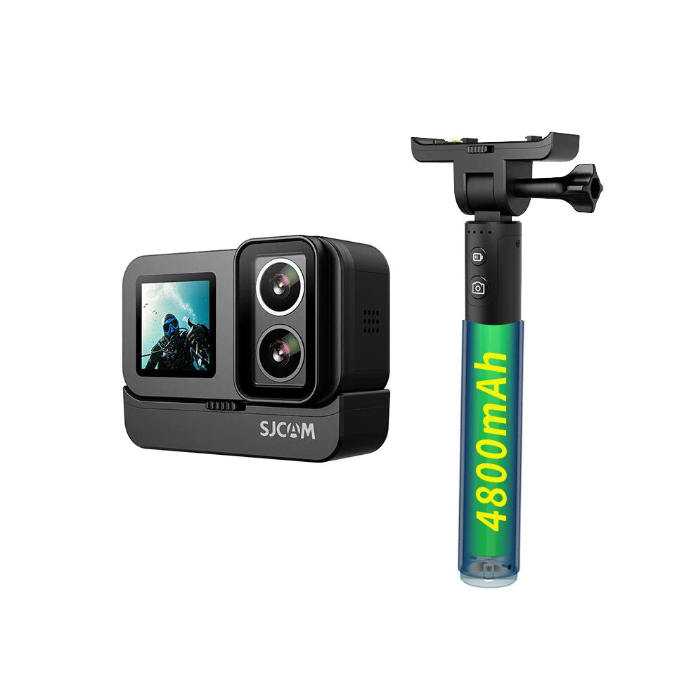 Sjcam Sj20 4K Dual Lens Action Camera With Waterproof Design, 5G Wifi, Touch Screen, And Helmet Mount - 2026 Edition 7445011354361