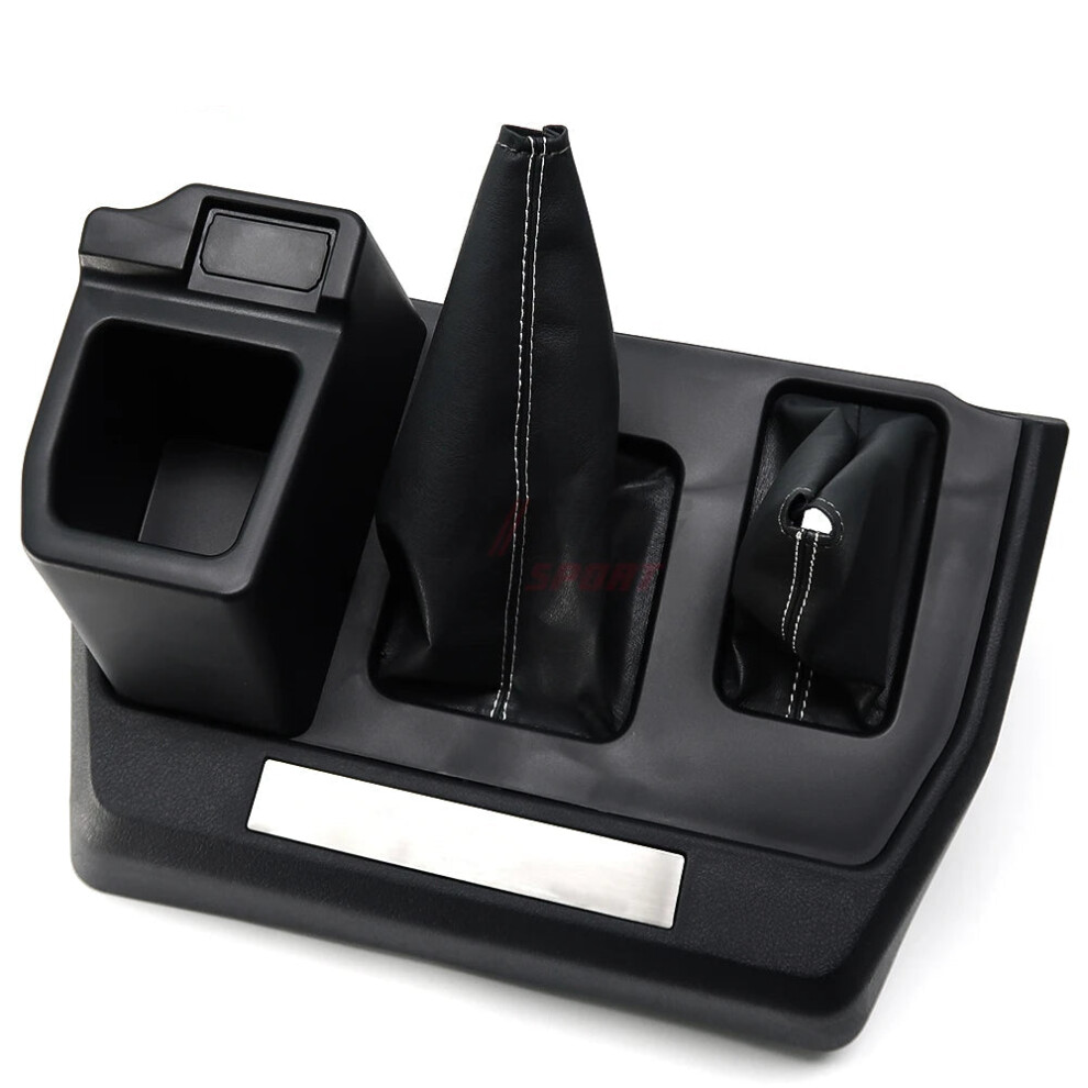 Premium Console Armrest Storage Box Tray & Cup Holder Cover For Toyota Land Cruiser Lc70/71/76/77/79 7445010331332