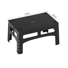 Compact Plastic Folding Camping Table - Lightweight & Portable for Hiking, Travel, Picnics & Outdoor Adventures