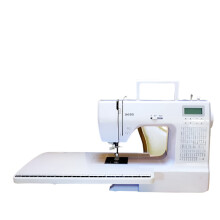 Silent Power 220V LCD Display Sewing Machine: Versatile Embroidery & Buttonhole Master