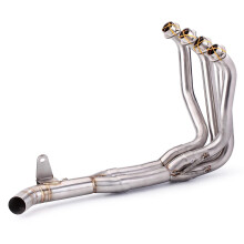 Z900 Slip-On Exhaust System: Front Tube Link Pipe for Full Motorcycle Performance