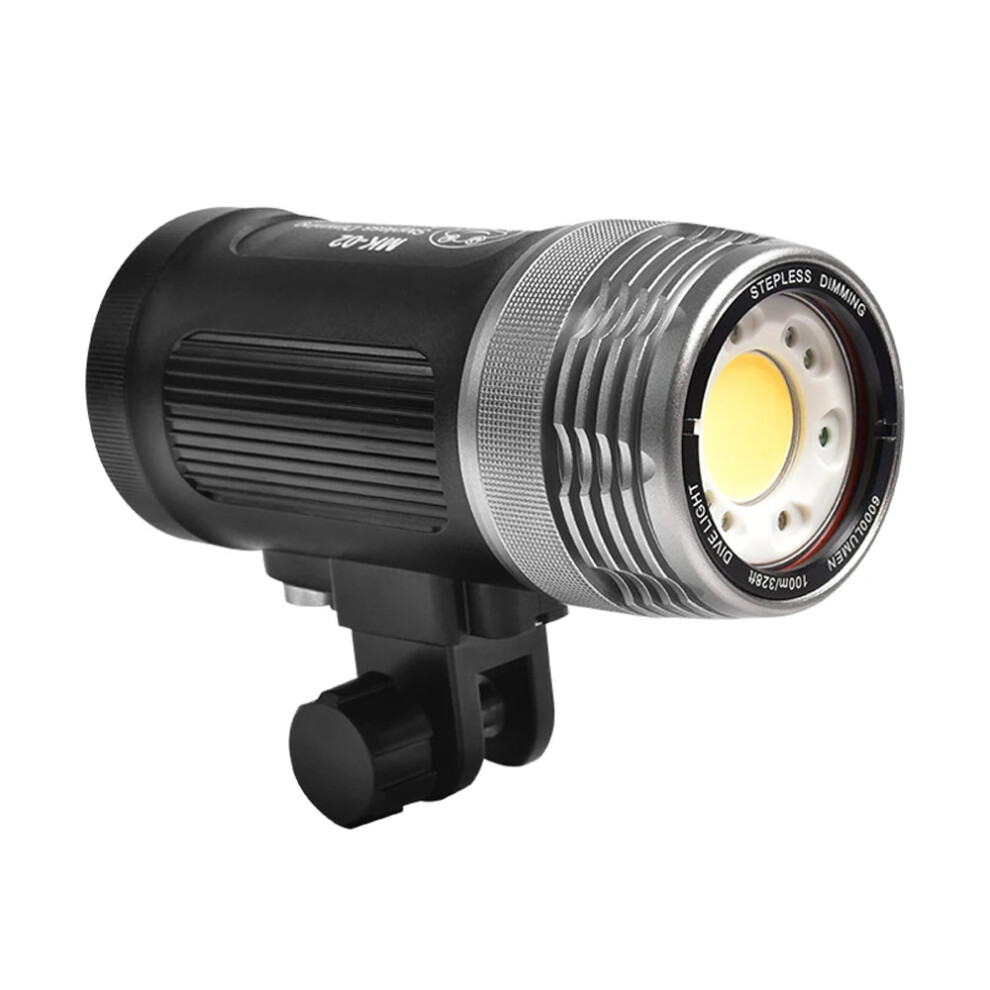 Mk 02 Diving Flash - 6000 Lumens Waterproof Torch For Professional Underwater Photography, Scuba Dive Up To 100M Depth Light 7445057641647