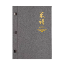 10-Pack A4 PU Leather Menu & Price List Covers