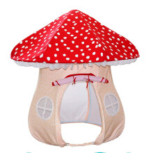 Whimsical Mushroom Tent for Kids - Playhouse, Photography Prop, and Cozy Private Space