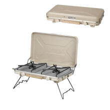 Naturehike High-Power Portable Double Gas Stove Burner - Windproof Camping Kitchen Cooker for Outdoor Adventures