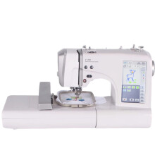 Dual Voltage Commercial Automatic Embroidery & Sewing Machine with Computerized Logo Lettering