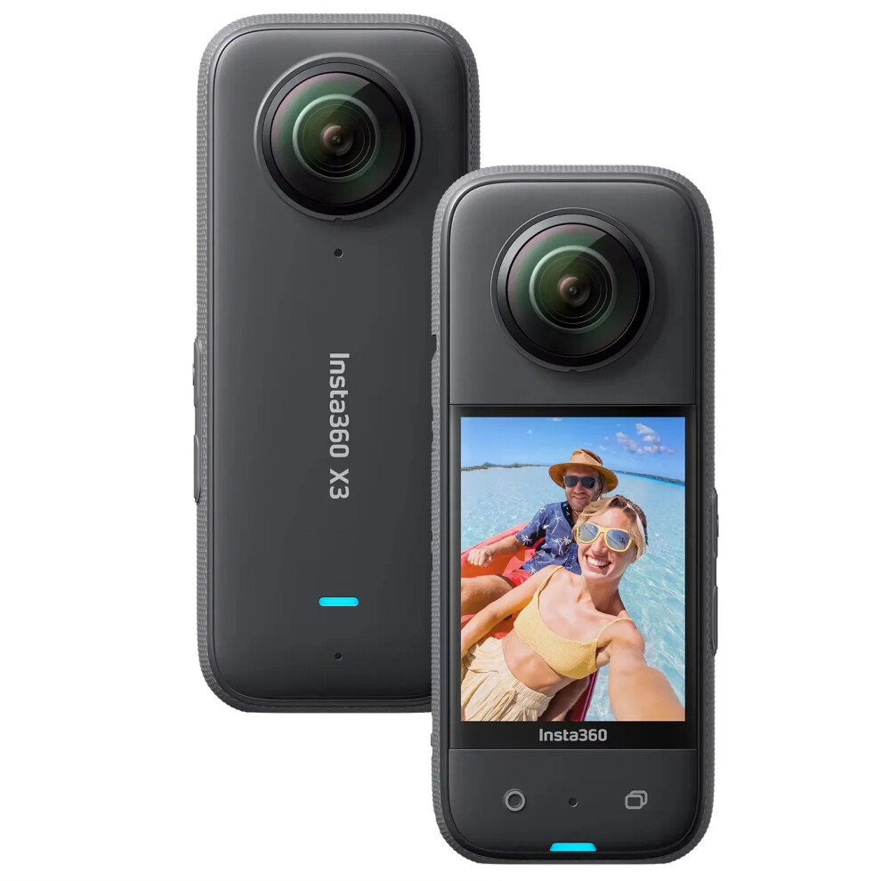 Insta360 X3 5.7K Hdr Waterproof Sports Action Camera With Selfie Stick 313090314385