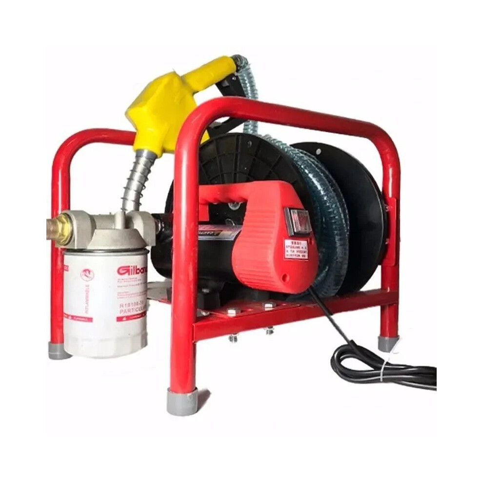 High-Power Diesel Electric Pump: Multi-Voltage Self-Priming Refueling System With Metering Gun (12V/24V/220V) 313083768799