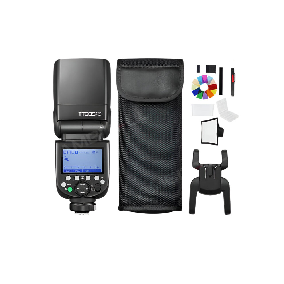 Godox Tt685ii Ttl Hss Camera Flash Speedlite For Canon, Nikon, Sony, Fuji, Olympus 7445001168190