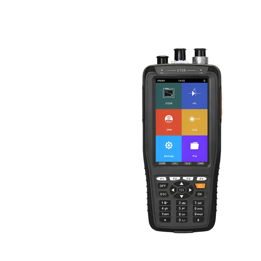 Aua28a 28U Multifunctional Otdr 1550Nm Touch Screen Fiber Optic Tester With Vfl 10Mw, Opm, And Ols 313055279261