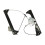 BMW Z4 E85 E86 (2003-2008) Front Left/Right Side Door Window Glass Regulator (No Motor) 1