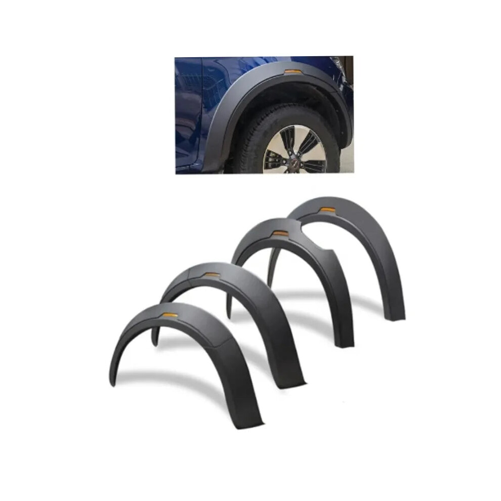 Durable Fender Flares & Wheel Eyebrow Trim Guard For Isuzu D-Max (2020-2023) - Premium 4X4 Mudguard Accessories 7445001283220