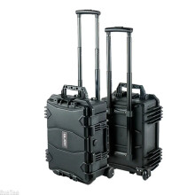 Heavy-Duty Electrician's Rolling Tool Chest with Waterproof Storage and Safety Features