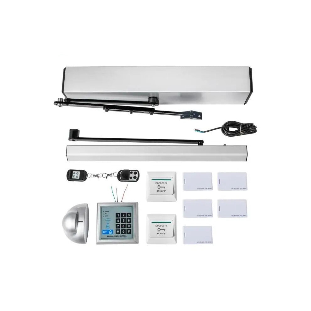 50W Automatic Door Opener Kit For Hotel & Office - 120 Opening Auto Sliding & Swing Door Operator 7445057349307