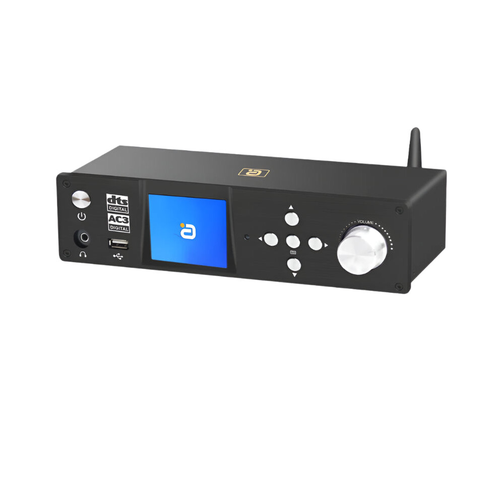 High-Performance 5.1 Channel Dts-Hd Audio Decoder With Ess9038q2m Dac, 4K Hdmi 2.0, Bluetooth 5.1, And Dsd/Pcm768k Support 711181750317