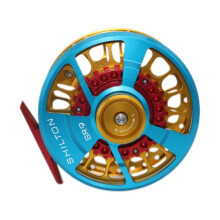 Shilton SR9 Ambidextrous Metal Fly Fishing Reel - Versatile Freshwater & Seawater Fishing Accessory