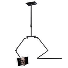 Foldable LED Work Light with Tablet Holder & Remote Control for Roof Tattoo Studios