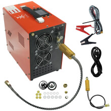 High-Performance Tuxing TXES064 4500PSI 300BAR 12V PCP Air Compressor with LCD Display Control for PCP Tanks