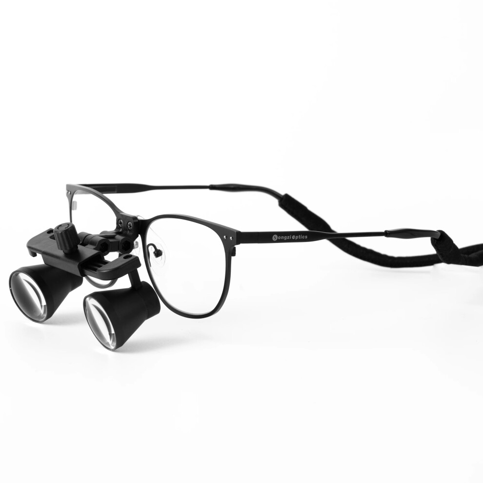 Premium Titanium Frames Dental Surgical Loupes with 2.5x and 3.5x Magnification Options