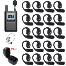 2.4G Bluetooth Wireless Whisper Tour Guide System with High-Definition Sound for Interpretation, Teaching, Conference, and Training