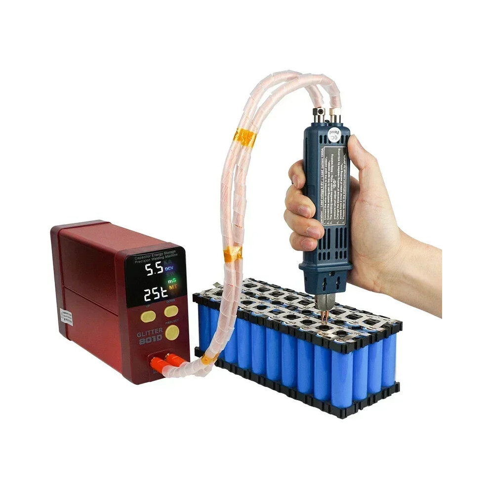 Glitter 801D Pulse Spot Welder For 18650 Lithium Battery And Capacitor Energy Storage 744110933390