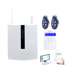 FC 7668Pro 4G GSM Industrial Alarm System with TCP/IP - Supports 8 Wired Zones & 88 Bus Zones, WebIE Control