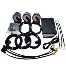 60mm Mugen Assist Meter: Water Temp, Oil Temp & Oil Pressure Control Unit for Civic EG, EK9 Type R, FD2, R18, GE8, Fit Jazz GK5, GD3, S2000