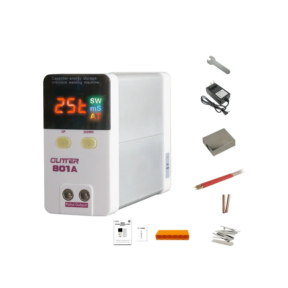 Glitter 801A Battery Spot Welder For Diy 18650 Lithium And Nickel Strip Welding 313017294295