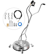 20-Inch Professional 4000 PSI Pressure Washer Surface Cleaner with 3/8 Quick Connect for Patios