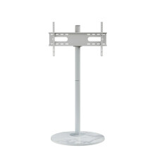 Sleek Floor TV Stand for 40-75 Inch TVs with Durable Sintered Stone Base, Supports Up to 40kg